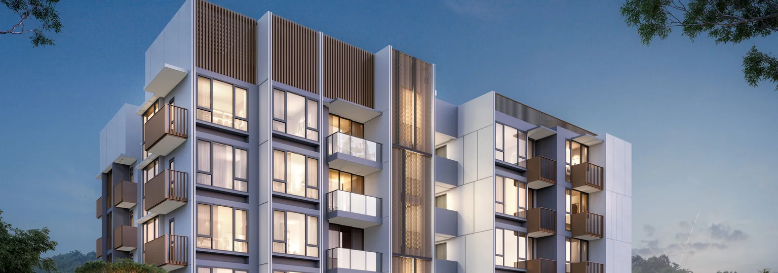 Sophia Meadow boutique condominium facade at 132 Sophia Road